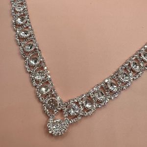 earrings with evening necklace